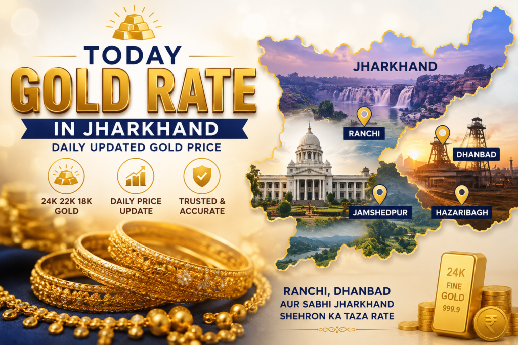 Today gold price in Dhanbad