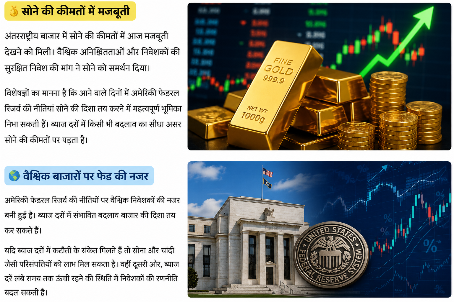 Market news today